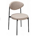 Стул металлический с мягкой спинкой и сиденьем Alfie Chair варинант исполнения - 4 | Loft Concept в Нижнем Новгороде