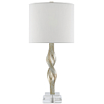 Настольная лампа с фигурным состаренным основанием Flooding with Light варинант исполнения - 2 | Loft Concept в Нижнем Новгороде