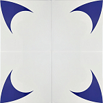 Дизайнерская плитка с узором Комета 2 варинант исполнения - 1 | Loft Concept в Нижнем Новгороде