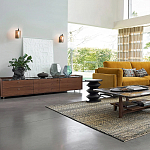 Фигурный приставной столик черного цвета AMORPHOUS варинант исполнения - 8 | Loft Concept в Нижнем Новгороде