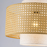 Торшер с декоративным поясом из плетеного бамбука Biuloggicu варинант исполнения - 8 | Loft Concept в Нижнем Новгороде