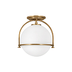 Потолочный светильник с плафоном в форме белого матового шара Hinkley варинант исполнения - 13 | Loft Concept в Нижнем Новгороде