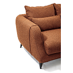 Диван в гостиную Portree Sofa Терракотовый букле варинант исполнения - 4 | Loft Concept в Нижнем Новгороде