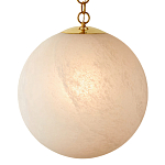 Подвесной светильник в форме шара из белого текстурного стекла Atmosphere варинант исполнения - 1 | Loft Concept в Нижнем Новгороде