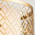 Потолочный светильник золотого цвета с каркасом в виде геометрических ромбов Elstead Lighting варинант исполнения - 4 | Loft Concept в Нижнем Новгороде