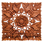 Панно из дерева квадратное Novala Panel With Trees варинант исполнения - 1 | Loft Concept в Нижнем Новгороде