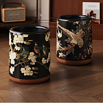 Мусорное ведро в китайском стиле Flower Trash Can варинант исполнения - 1 | Loft Concept в Нижнем Новгороде
