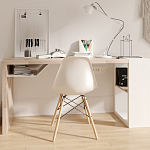 Письменный стол прямоугольный с полочкой под столешницей EcoComb варинант исполнения - 4 | Loft Concept в Нижнем Новгороде