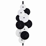 Бра светодиодное из черно-белых дисков Contrast Sample варинант исполнения - 4 | Loft Concept в Нижнем Новгороде