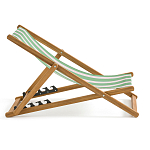 Шезлонг из акации и ткани Argentina варинант исполнения - 5 | Loft Concept в Нижнем Новгороде