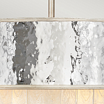 Люстра круглая с подвесками из текстурированного стекла молочного цвета Hinkley варинант исполнения - 6 | Loft Concept в Нижнем Новгороде