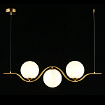 Люстра подвесная светодиодная Jagna 2 Gold and White варинант исполнения - 2 | Loft Concept в Нижнем Новгороде