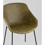 Стул Ashby экокожа зелёный варинант исполнения - 3 | Loft Concept в Нижнем Новгороде