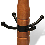 Вешалка напольная деревянная с черными металлическими крючками Noble Branches варинант исполнения - 3 | Loft Concept в Нижнем Новгороде