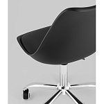 Офисный стул на металлическом основании EGGERY Black пластик варинант исполнения - 3 | Loft Concept в Нижнем Новгороде