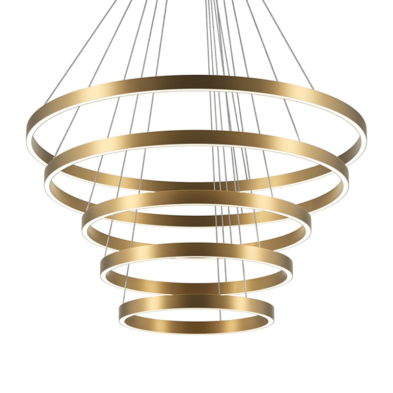 Люстра подвесная Rim 2600-3500К Латунь в Нижнем Новгороде | Loft Concept 