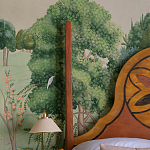 Обои ручная роспись Dandaka Glades Original colourway on painted Xuan paper варинант исполнения - 4 | Loft Concept в Нижнем Новгороде