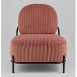 Кресло Стоун велюр рельефный коралловый варинант исполнения - 4 | Loft Concept в Нижнем Новгороде