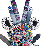 Кукла из джинсы Rusalka Upcycling варинант исполнения - 2 | Loft Concept в Нижнем Новгороде