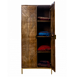 Распашной шкаф с фактурным фасадом Termite варинант исполнения - 3 | Loft Concept в Нижнем Новгороде