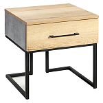 Тумба прикроватная с ящиком в стиле лофт Urban Style Space 2 варинант исполнения - 2 | Loft Concept в Нижнем Новгороде