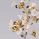 Торшер в виде белых и золотых цветов каллы Refined Taste of Light варинант исполнения - 3 | Loft Concept в Нижнем Новгороде