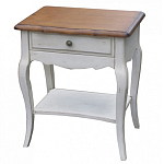 Тумба прикроватная с ящиком и открытой полкой Interiors Romance варинант исполнения - 1 | Loft Concept в Нижнем Новгороде