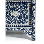 Комод инкрустация костью ORIENTAL Indian синий орнамент варинант исполнения - 5 | Loft Concept в Нижнем Новгороде