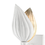 Бра белое в виде цветка White Floral Motif варинант исполнения - 1 | Loft Concept в Нижнем Новгороде