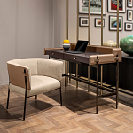 Письменный стол прямоугольный с 2-мя выдвижными ящиками Bristol варинант исполнения - 4 | Loft Concept в Нижнем Новгороде