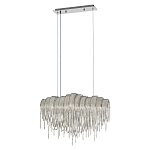 Люстра подвесная с металлическими цепочками и изогнутыми металлическими дугами 72 см Atlantis Chain варинант исполнения - 2 | Loft Concept в Нижнем Новгороде