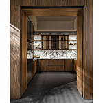 Кухонный гарнитур из массива дуба и камня Ratio Dada Engenereed варинант исполнения - 5 | Loft Concept в Нижнем Новгороде