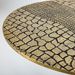 Кофейный столик с металлической столешницей Amphibian варинант исполнения - 3 | Loft Concept в Нижнем Новгороде