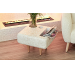 Керамический столик на деревянных ножках «Квадро» варинант исполнения - 7 | Loft Concept в Нижнем Новгороде