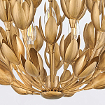 Люстра золотого цвета из множества металлических лепестков в форме тюльпанов Hinkley варинант исполнения - 5 | Loft Concept в Нижнем Новгороде