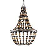 Люстра каплевидной формы с подвесками в виде декоративных бусин Flat Beads варинант исполнения - 3 | Loft Concept в Нижнем Новгороде