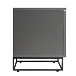 Тумба прикроватная цвета графит с ящиками Strict Lines варинант исполнения - 6 | Loft Concept в Нижнем Новгороде