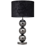 Настольная лампа с основанием в виде металлических сфер Balance Table Lamp Black варинант исполнения - 1 | Loft Concept в Нижнем Новгороде