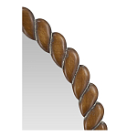 Зеркало с текстурной рамой из натурального дерева  Pine Wall Mirror варинант исполнения - 4 | Loft Concept в Нижнем Новгороде