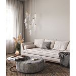 Люстра каскадная с 10-ю прозрачными плафонами Wave Line варинант исполнения - 12 | Loft Concept в Нижнем Новгороде