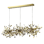 Люстра подвесная из трех частей с металлическими круглыми элементами Terzani Argent варинант исполнения - 3 | Loft Concept в Нижнем Новгороде