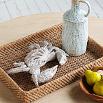 Статуэтка краб с детализированной текстурой в белом цвете Marine Accessories варинант исполнения - 6 | Loft Concept в Нижнем Новгороде