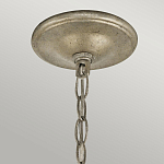 Люстра серебряного цвета с состаренным эффектом и декоративным подвесным шаром Kichler варинант исполнения - 9 | Loft Concept в Нижнем Новгороде