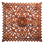 Панно из дерева квадратное Tracery Panel With Trees варинант исполнения - 1 | Loft Concept в Нижнем Новгороде