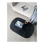 Столик кофейный черного цвета с овальной столешницей и круглым основанием Black Dalmen Table варинант исполнения - 9 | Loft Concept в Нижнем Новгороде