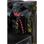 Кресло "Баския и Уорхол" Basquiat Warhol graffiti chair натуральная кожа варинант исполнения - 6 | Loft Concept в Нижнем Новгороде