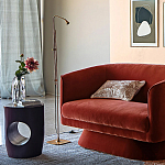 Приставной столик черного цвета AMORPHOUS варинант исполнения - 5 | Loft Concept в Нижнем Новгороде