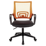 Офисное кресло с основанием из черного пластика Desk chairs Orange варинант исполнения - 2 | Loft Concept в Нижнем Новгороде