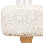 Керамический столик на деревянных ножках «Квадро» варинант исполнения - 5 | Loft Concept в Нижнем Новгороде