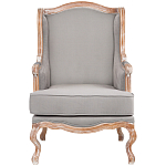 Кресло из массива бука светло-серое Solid Luxury варинант исполнения - 1 | Loft Concept в Нижнем Новгороде